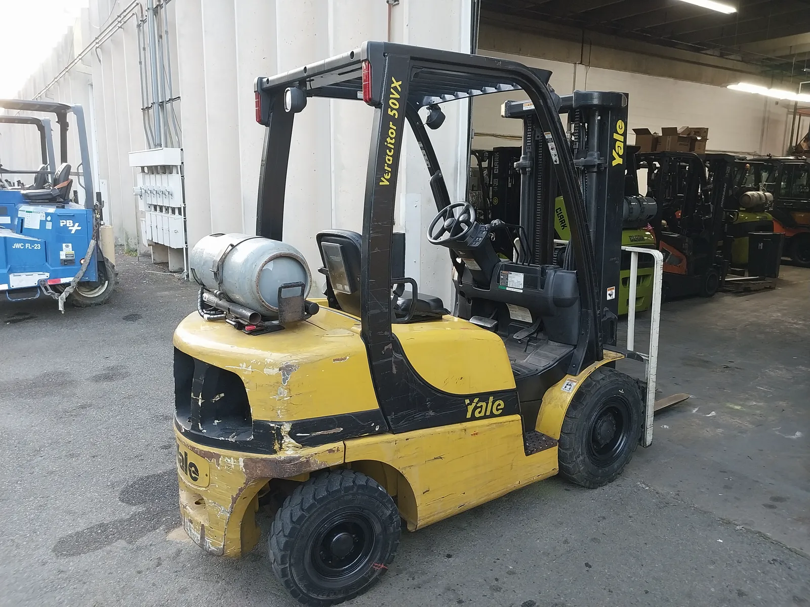 Used Yale Veracitor 50VX LP pneumatic-tire forklift for sale in Baltimore, MD